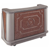 Cambro BAR730DSPM669 Cambar® Portable Bar 77-5/8"L X 28-1/2"W X 47-1/2"H With Decorative Countertop