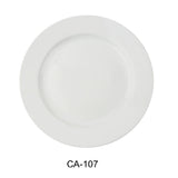 Yanco CA-107 Cambria Dinner Plate 7-1/2" Dia. X 3/4"H Round