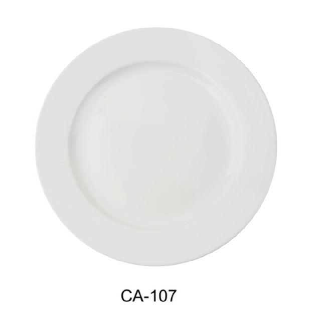 Yanco CA-107 Cambria Dinner Plate 7-1/2" Dia. X 3/4"H Round