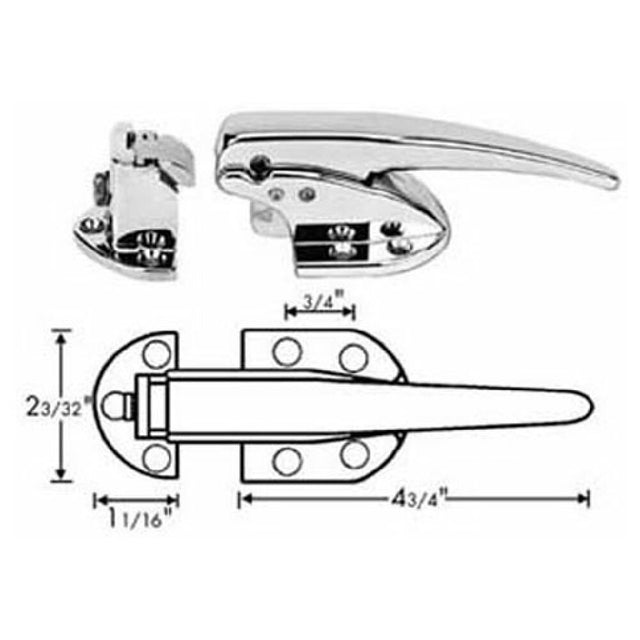 Kason 930C00004 Kason 10930c00004 Latch W/strike