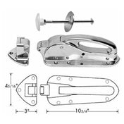 Premco 101F Latch Chrome W/fl Strike/ir