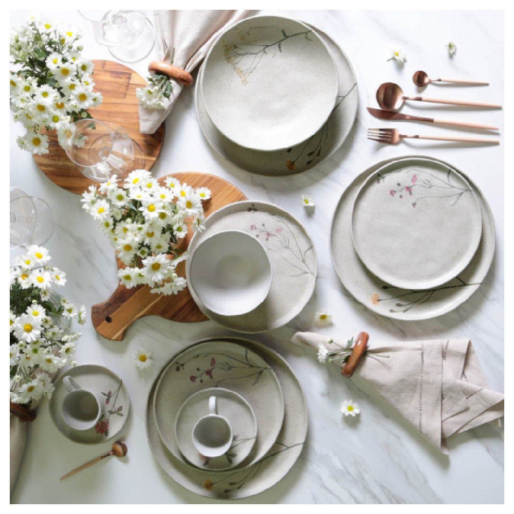 Porto Brasil 1401496001 - Platter Medium, 5.1", Stoneware