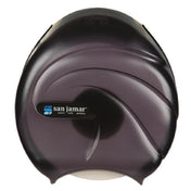 San Jamar R2090TBK Oceans® Bath Tissue Dispenser 10-1/4"W X 5-5/8"D X 12"H Fits (1) 9" Jumbo Roll