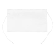 AllPoints 1227WHT 16 In 4 Way Waist Apron White