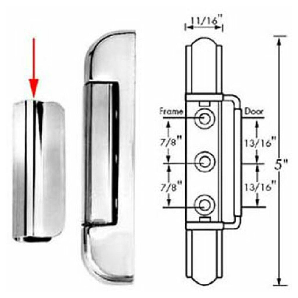Kason 90212003610015F Kason 90212003610015f Cover Hinge
