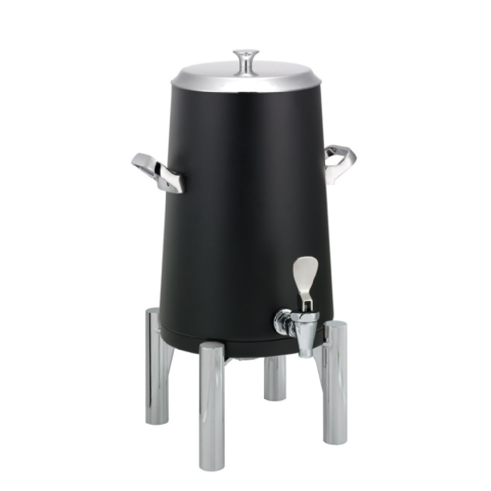 Service Ideas URN30VBLRNFL FlameFree™ Thermo-Urn Round Traditional Spigot Vacuum Insulated Urn