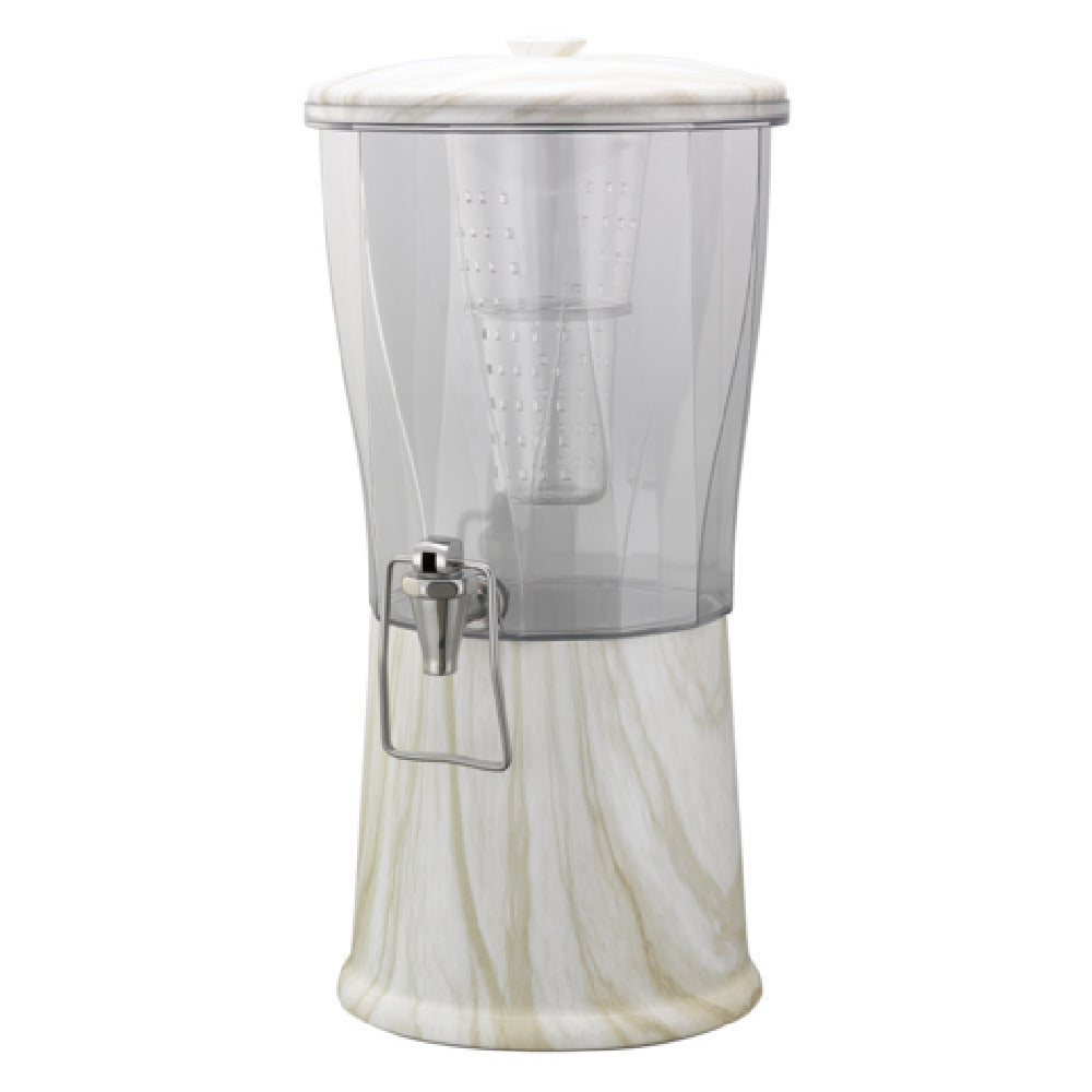 Service Ideas CBDRT3WMSSHF Beverage Dispenser 3 Gallon (384 Oz.) 11" X 12" X 22"