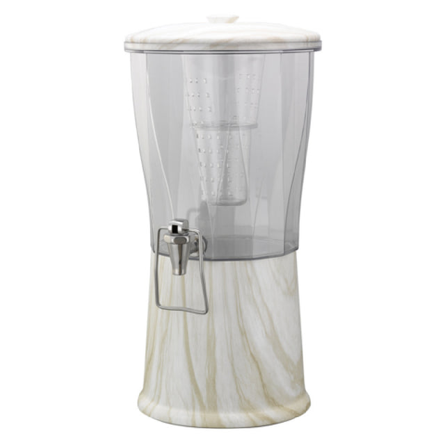 Service Ideas CBDRT3WMSSHF Beverage Dispenser 3 Gallon (384 Oz.) 11" X 12" X 22"