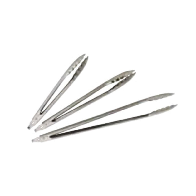Alegacy Foodservice Products 9512 Locking Tongs 12"L Scalloped Edge