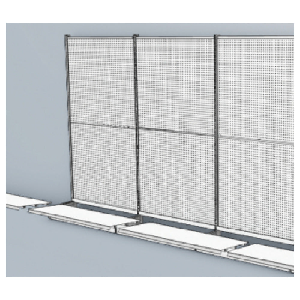 Kent Unlimited WL1615054_BL - Wall, 192"W X 15"D X 54"H, Ivory Or Black