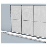 Kent Unlimited WL1615054_BL - Wall, 192"W X 15"D X 54"H, Ivory Or Black