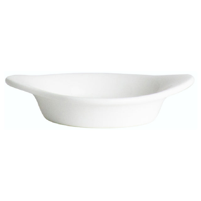Steelite 6940E6106 Eared Tray 3/4 Oz. 3-3/8" X 2-5/8" X 3/4"H