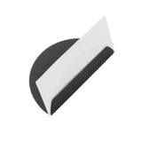A black and white plastic pastry scraper from TableCraft Products, featuring a curved handle and flat, rectangular edge for smoothing or cutting dough. The tool is photographed on a white background.
