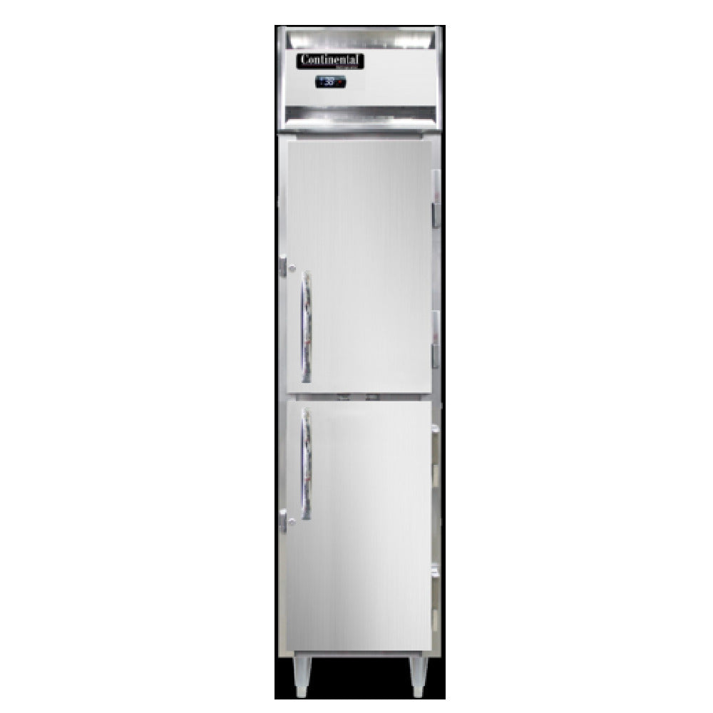 Continental Refrigerator D1FSENSSHD Designer Slim Line Freezer Reach-in 17-3/4"W