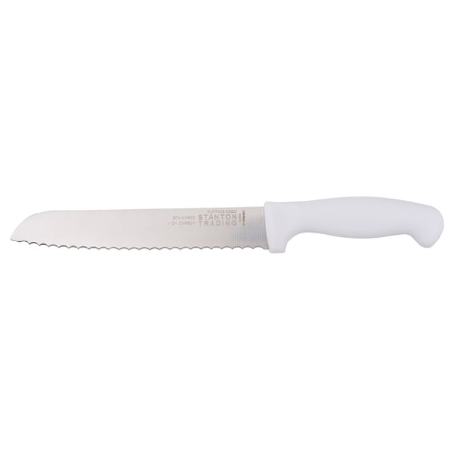 Stanton Trading KNV-SLCSER8-WH Cutting Edge Slicer Knife 8" Serrated Edge