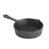 TableCraft Products CW30108 - Mini Skillet, 12 Oz., 5" Dia. X 1-1/2"H (9-1/8" O.A.L)