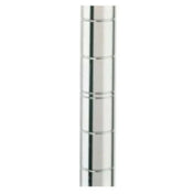 AllPoints 1261134 Post Shelf Chrome 54 9/1 6"h Bk Only