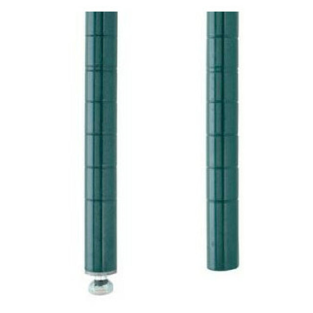 Intermetro 74UPK3 Post Caster Epoxy 74"h B K Only