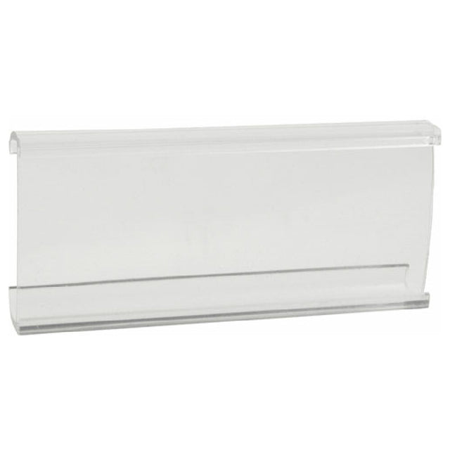 Intermetro 9990CL Marker Shelf 3x1 1/4" Clear