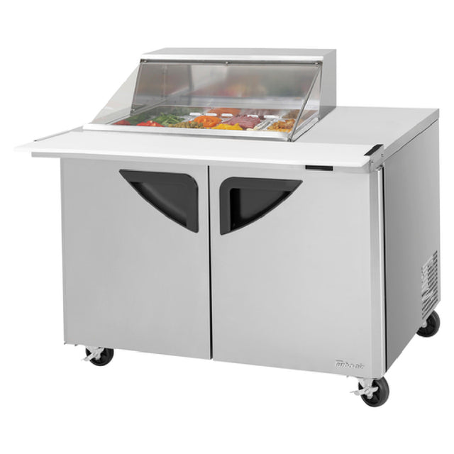 Turbo Air TST-48SD-12M-N-CL Super Deluxe Sandwich/Salad Mega Top Unit Two-section