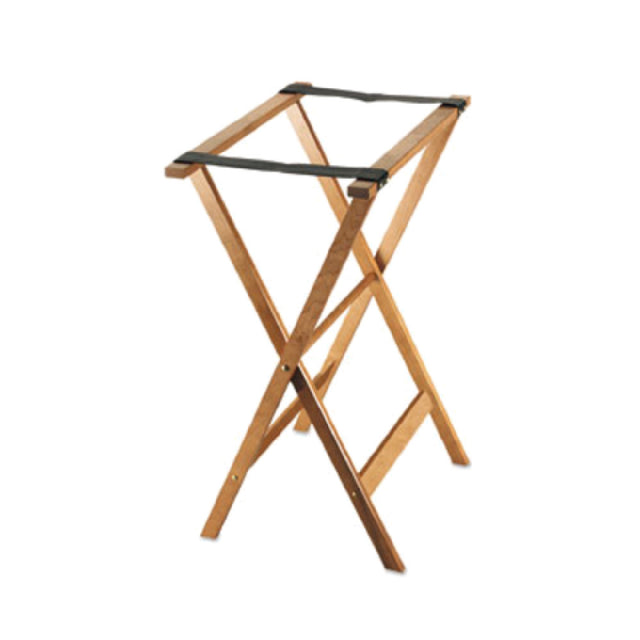 Alegacy Foodservice Products 1551 Tray Stand 17" X 16-1/4" X 32-1/2" Dark Mahogany Wood