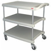 Intermetro BC203034G Cart Utility 3 Shelf Gray