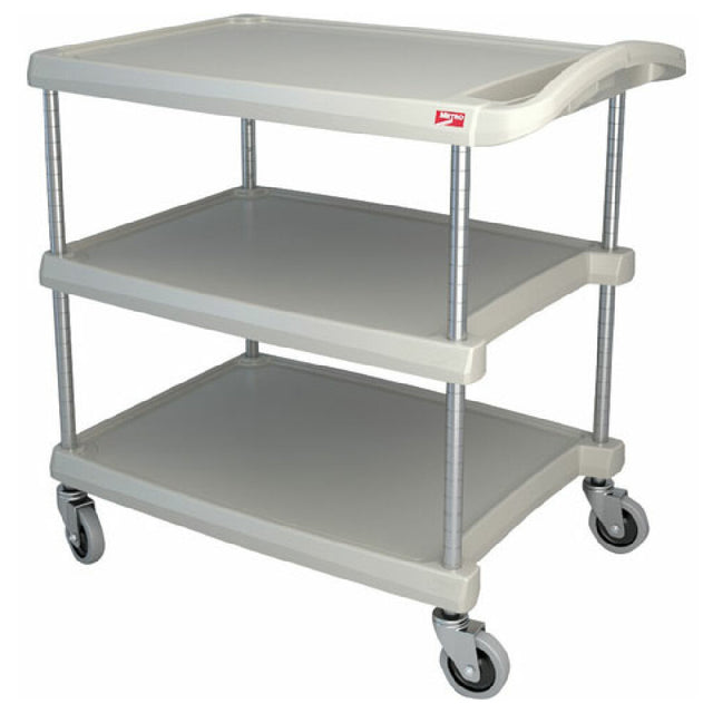 Intermetro BC203034G Cart Utility 3 Shelf Gray
