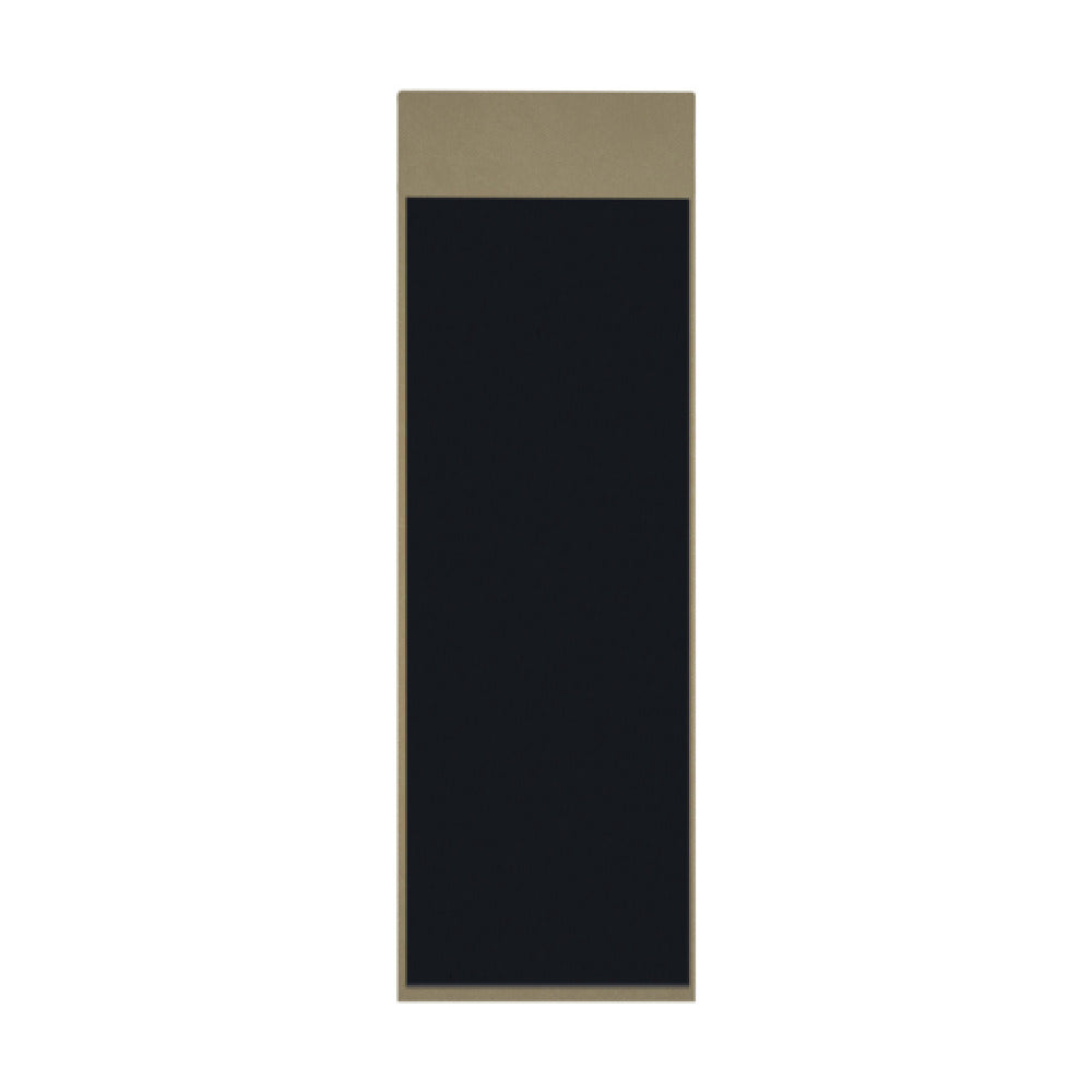 Risch MMB-EVERGREEN 4.25X14 Evergreen Bio-friendly Faux-leather Magnetic Menu Board (specify Color)