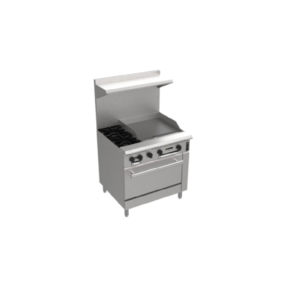 Venancio PRM36G-ST_LP Prime Restaurant Range Gas 36"W
