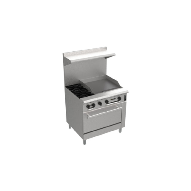 Venancio PRM36G-ST_NAT Prime Restaurant Range Gas 36"W