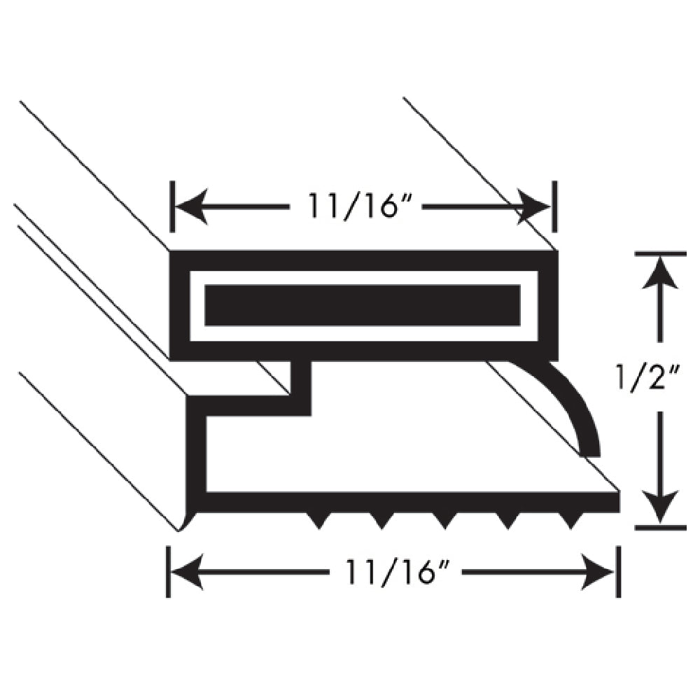 Private Label MVR1271069 Gasket Kit 37"x87" Magnetic