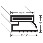 Private Label 1271069 Gasket Kit 37"x87" Magnetic