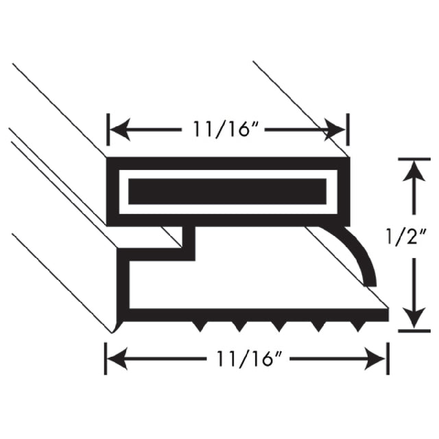 Private Label 1271069 Gasket Kit 37"x87" Magnetic