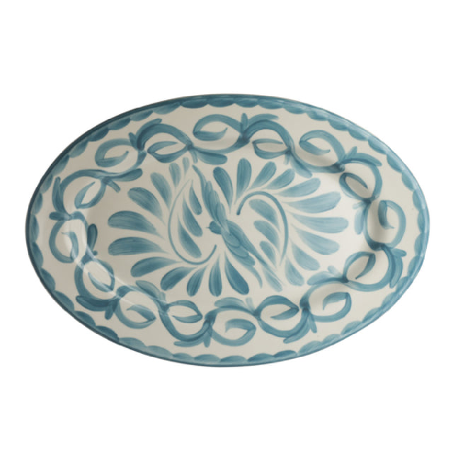 Steelite A125P142 Platter Oval Rolled Edge 12.25" X 9.125" Puebla