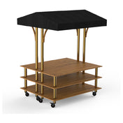 Steelite MGCMLB22BBBW Mogogo Buffet Solutions Modular Back To Back Market Station