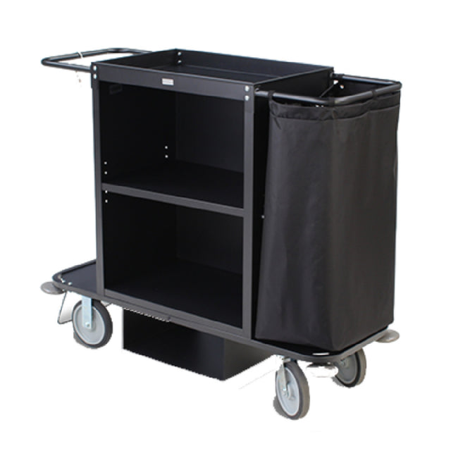 Forbes Industries 2103 Housekeeping Cart 30"W X 19"D X 36"H Cabinet 2-1/2" Top Tray