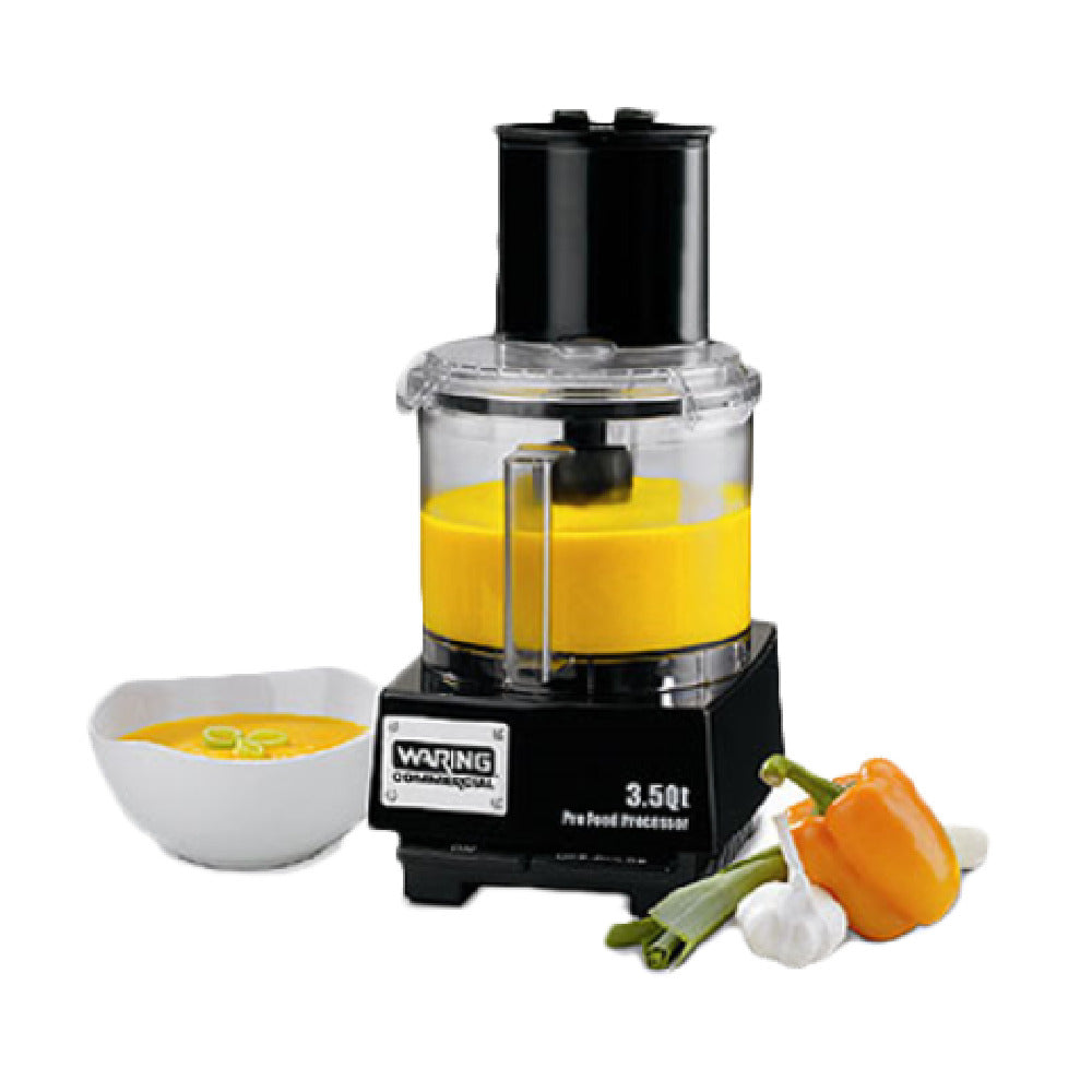 Waring WFP14S - Commercial Batch Bowl Food Processor, 3.5 Quart, Vertical Chute Feed Design