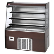 Piper Products R-GNG-LPRO-4 - Grab-N-Go Low Profile Refrigerated Open Merchandiser