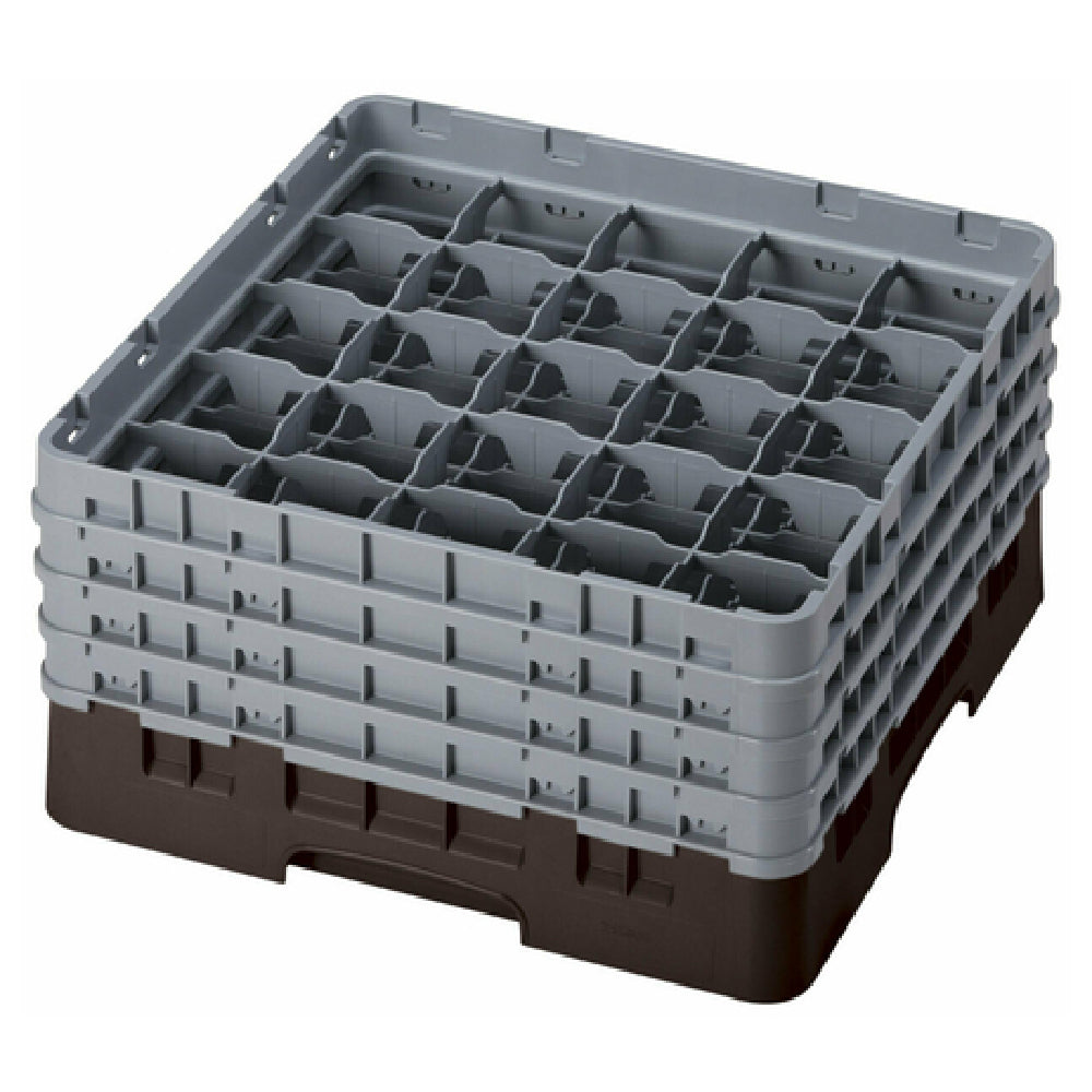 Cambro 25S800167 Camrack® Glass Rack With (4) Soft Gray Extenders Full Size