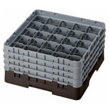 Cambro 25S800167 Camrack® Glass Rack With (4) Soft Gray Extenders Full Size