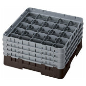 Cambro 25S800167 Camrack® Glass Rack With (4) Soft Gray Extenders Full Size