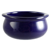 Vertex China OSC-12-BL Onion Soup Crock 12 Oz. 5-1/4"