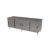 BK Resources CST-3084S Chef Table With Sliding Doors 84"W X 30"D