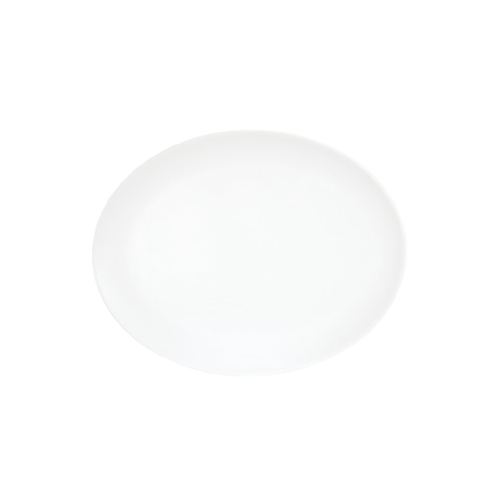 Cal Mil 22458-912-15 Oval Platter 9"W X 12"D X 3/4"H Shallow Coupe