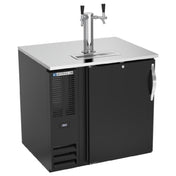 Beverage Air DD36HC-B - Draft Beer Cooler, 36"W X 30-3/8"D X 49-5/16"H, 10.162 Cu. Ft.