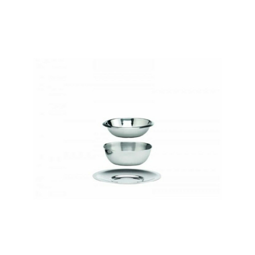 BauscherHepp 13.3117.0000 Butter Dish Outer: 4-9/16" Dia. (116mm) X 1-5/8"H (41mm)