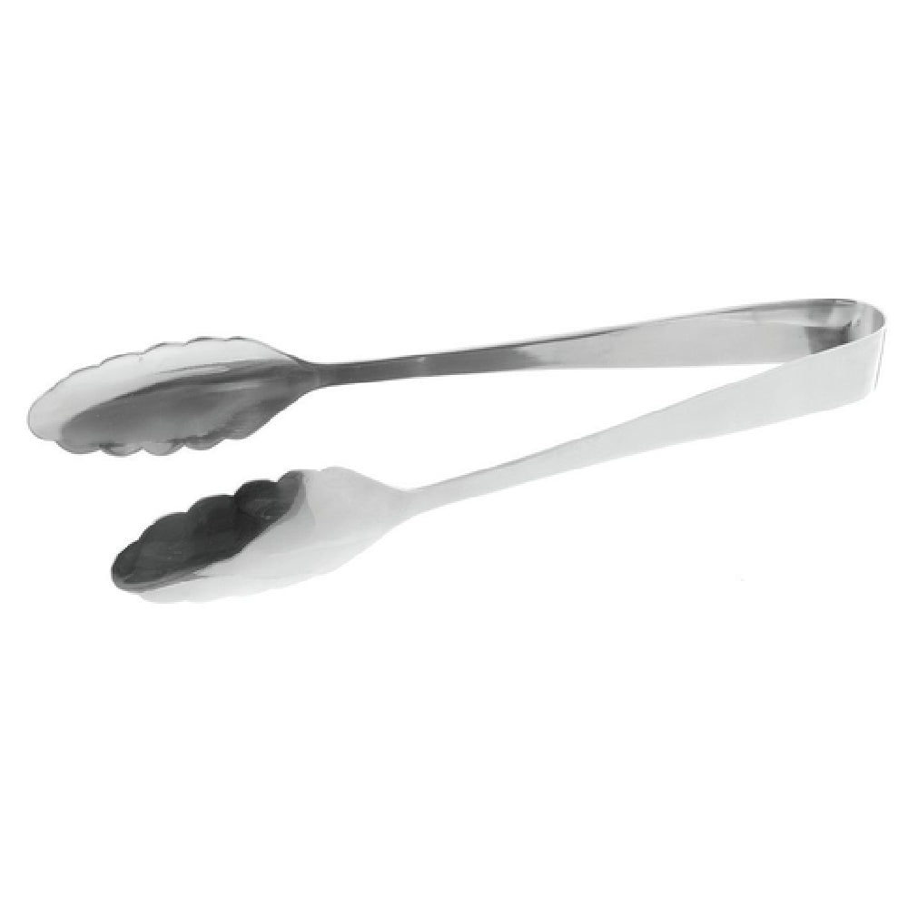 Hubert 24505 - Serving Tongs, 6", Scalloped