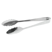 Hubert 24505 - Serving Tongs, 6", Scalloped