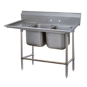 Advance Tabco 94-42-48-36L Regaline Sink 2-compartment With Left-hand Drainboard