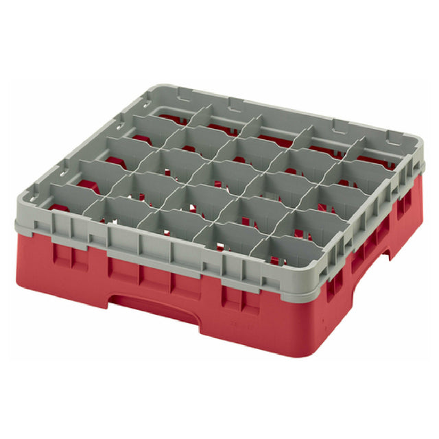 Cambro 25S418163 Camrack® Glass Rack With Soft Gray Extender Full Size